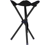 C.A.O. - Pliant trépied en Tube Acier - Toile Polyester 600D - Couleur Noir - Longueur 32 cm - Largeur 32 cm - Hauteur 45 cm