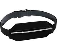 C.A.O. - Pochette 6 LED Tour de Taille Smartphone en Elasthanne - Longueur 23 cm (Poche) - Tour de Taille de 75,5 à 110 cm. - Largeur 9 cm (Poche)