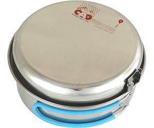C.A.O. - Popote 1 Personne 1 Litre en INOX - Hauteur 8,2 cm - Diamètre ø 17 cm