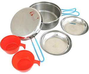 C.A.O. - Popote 2 Personnes 1,5 litres en INOX - Hauteur 9,3 cm - Diamètre ø 19 cm