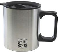 C.A.O. - Quart double paroi avec couvercle 40 cl en Inox - Hauteur 9,5 cm - Diamètre ø 8,5 cm