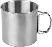 C.A.O. - Quarts poignées rabattables 35 n Inox - Hauteur 8 cm - Diamètre ø 8,5 cm
