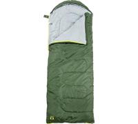 C.A.O - Sac de Couchage Confort - Extérieur Polyester 190T, Doublure Pongee 190T, Remplissage Coton 300 g/m² - Kaki - Longueur 180 cm (+30 cm Capuche) - Largeur 75 cm