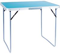 C.A.O. - Table de Camp en Aluminium - Couleur Bleu Clair - Longueur 80 cm - Largeur 60 cm - Hauteur 70 cm - Diamètre ø 8 cm