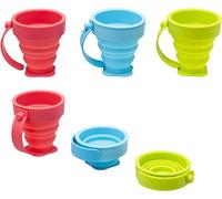 C.A.O. - Tasse ERGO 20 cl en PP & Silicone - Couleur Couleurs assorties (Vert, Bleu ou Orange) - Hauteur 8,6 cm - Diamètre ø 8 cm