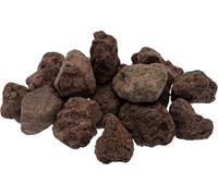 C.A.O. - Volcanic Rock 3kg - Natural Lava Stone for Gas Or Electric Barbecue - Reusable Pebbles - Homogeneous Heat Diffusion, Brown