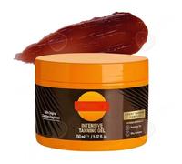 C Accélérateur de bronzage 150 g à l'huile de coco et à la vitamine E pour un bronzage rapide Convient aux solariums et à