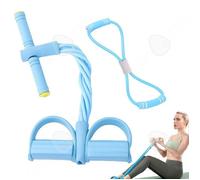 C Bande élastique fitness 2 pcs Pédale multifonction cordon de traction et bande de résistance forme de huit Renforcement musculaire