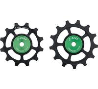 C-BEAR Galets de Dérailleur OCM Shimano Dura-Ace 12vit. Full Ceramic noir universal