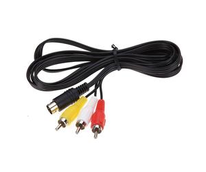 C ble audio vid o AV CHILDMORY 1,8 m, cordon de connexion 9 broches vers RCA f
