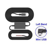 C¿Ble D'alimentation 12v ¿ 5v Pour Cam¿Ra De Tableau De Bord,3.2 M¿Tres,Pour Moniteur De Stationnement 24h,Mini-Usb/Micro-Usb,Chargeur Dvr - Type Mini Usb-Left