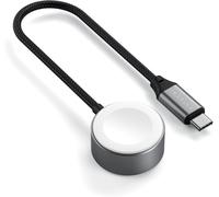 SATECHI Chargeur Magnétique Rapide pour Apple Watch, Câble de Charge Rapide 5W pour Apple Watch Smartwatch Ultra 2/ Ultra, Séries 10/9/SE/8/7/6/5/4/3/2/1, AirPods Pro - Certifié Mfi