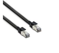 Metronic 395633 Câble Ethernet Réseau 5M, RJ45 Cat 8 Haut Débit, Tressé S/FTP Double Blindage, Câble Internet ttes Compatibilités