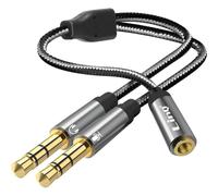 C?ble Jack LINQ Splitter sortie 2x Jack 3.5mm mâle, LinQ