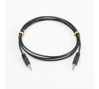 C ble Jack Male/Male 3.5mm - Longueur 1.5M - Noir - en Sachet