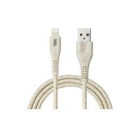 We Câble Biosourcé Usb A Vers Lightning 2.4a Certifié Mfi - Câble Et Packaging À Base De Produits Ecologiques - Longueur 2 Mètres