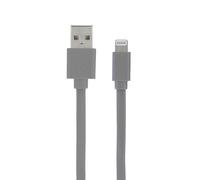C?Ble Plat Pour Iphone/Ipad Mfi 1 M Gris Sid?Ral