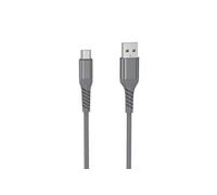 C ble USB/Micro-USB m le/m le avec cordon en nylon + kevlar 400D