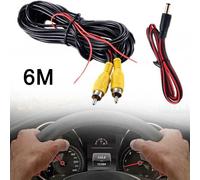 C¿Ble Vid¿O Rca Pour Voiture,Cam¿Ra De Recul,C¿Ble Vid¿O De Stationnement,Dvd De Voiture,¿Cran Tout-En-Affichage,Interface D'entr¿E D'affichage,6m