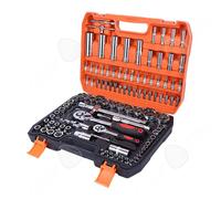 C Boîte à outils 108pièces jeu de douilles à cliquet réparation de bougies d'allumage/maison/auto/pneus facile et pratique portable