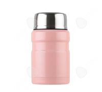 C Boîte alimentaire isotherme en acier inoxydable rose 550ml 8x8x15cm pot à ragoût sous vide tasse de cuisson à isolation sous vide