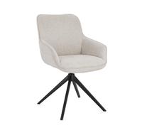 BIZZOTTO SALON Chaise Chaise Matilda grise Pivotante Gris G