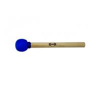 C-BS02blue - Mailloche De Surdo Bois Bleue 30CM
