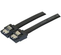 Generique Câble SATA 6GB/s slim sécurisé – noir – 20 cm