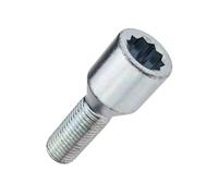 C CARBONADO 1 boulon de roue Torx 10 pans vis étoile M12 x 1,5 32 mm cône Longueur au choix