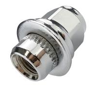 C CARBONADO Écrou de roue M12 x 1,5 fermé 37 mm galvanisé avec support plat mobile SW21 compatible avec jantes en aluminium d'origine Toyota Mitsubishi Lexus