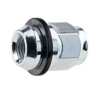 C CARBONADO Écrou de roue M12 x 1,5 galvanisé fermé avec rondelle de support en plastique conique K21 pour jantes en acier Hyundai (1)