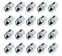 C CARBONADO Écrou de roue M14 x 1,5 galvanisé 43 mm fermé Rondelle fixe SW21 Jantes en aluminium Tesla (20)