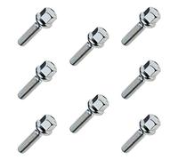 C CARBONADO Lot de 8 Boulons de Roue M12x1,5 40 mm Siège Sphérique pour Jantes Aluminium et Acier