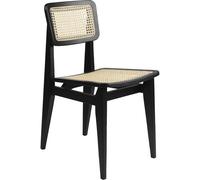 C-Chair Chaise de Table à Manger Osier Français/Chêne Noir
