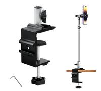 C-Clamp Base Stand, Microphones C Clamp, Table Métal Collier Fixation Support Pour Microphones Avec Vis Réglable Bras Montage écran Lcd, pour Gopro, Webcam, Appareil Photo, Moniteur et Lumière