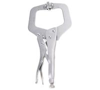 C-Clamp Locking Pliers with Swivels Pad Welding Clamps Vises Grip C Clamps Heavy Duty Pocket Hole Clamp Adjustable Plier Locking Pliers