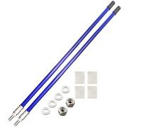 C CLINK Marqueurs de lame de chasse-neige de 61 cm en acier inoxydable 304 bleu pour la plupart des chasse-neige Blizzard Boss SNO-Way Western Meyer Polaris pour marquer le bord de la charrue