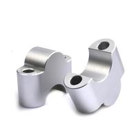 C Compatible Avec Loncin Pour DS525 Pour 525DSX Pour DS525X Support De Rehausseur De Guidon De Moto Accessoires D'adaptateur D'extension De Guidon De Serrage De Guidon(Silver,A)