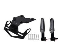 C Compatible Avec T7 Pour XTZ700 Pour XT700Z Pour Tenere Pour 700 2019-2022 Support De Plaque D'immatriculation Arrière De Moto Avec Éliminateur De Garde-boue Arrière Léger(With Signal)