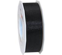 C.E. Pattberg Präsent Europa Ruban Taffetas Noir Largeur 40 mm Longueur 50 m