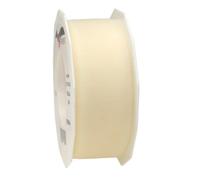 C.E. Pattberg Verona Rouleau de Tulle Blanc crème, 50 m de Rouleau Tulle Blanc, Largeur 40 mm, Ruban décoration Mariage champêtre, Couture et Emballage de Cadeaux