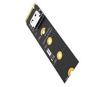 (C) Efficient NVME M.2 to SFF 8612 2280 Adapter Supporting PCIe4.0 Fast Data Transfer and System Boost Multicolor
