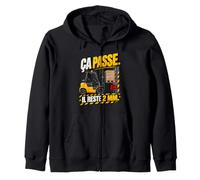 C’Est Droit Si on Ne Regarde Pas Cariste Sweat à Capuche