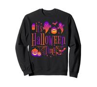 C’est l’Heure Fantômes Citrouilles Halloween Sweatshirt