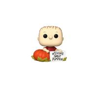 C¿Est La Grosse Citrouille, Charlie Brown - Figurine Pop! Linus 9 Cm