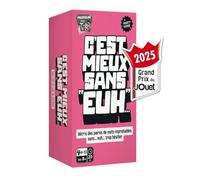 C’est Mieux sans Euh - Jeu de société d’Ambiance - Famille & Amis - 4 à 10 Joueurs - Rapide, drôle et interactif - Grand Prix du Jouet 2025