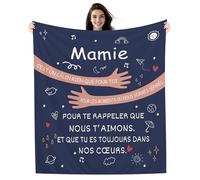 C’est un câlin rien que pour toi pour les moments où nous sommes séparés Pour te rappeler que nous t’aimons Et que tu es toujours dans nos cœurs Couverture pour Mamie Cadeau d'anniversaire ou de Noël