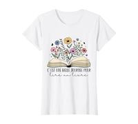 C' Est Une Belle Journée Pour Lire Un Livre Cadeau Lecture T-Shirt