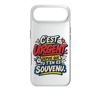 C’Est Urgent Depuis Que Tu T’en ES Souvenu Humour Bureau Coque pour iPhone Air