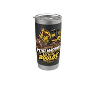 C’était Un Petit Chantier Avant La Mini Pelle Gobelet isotherme en acier inoxydable double paroi
